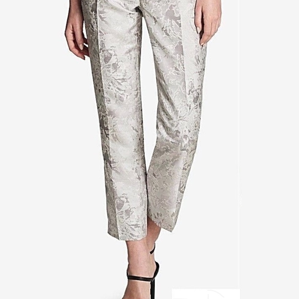 Calvin Klein Jacquard Metallic Print Pants